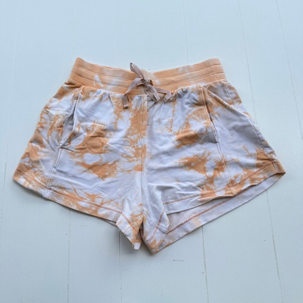 All In Motion Target Women’s Size Small Peach Orange Tie Dye Shorts